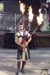 fire bagpipes