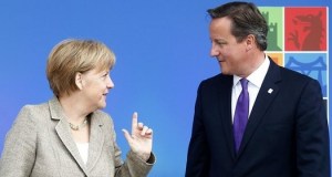 merkel cameron finger arse