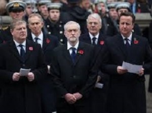 corbyn remembrance farted