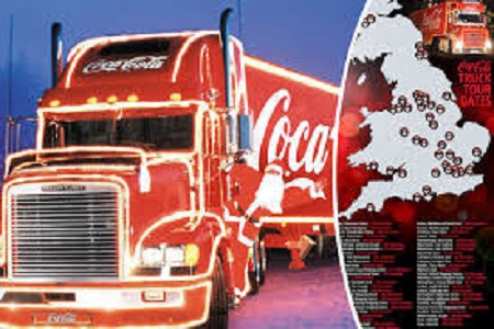 coca cola truck